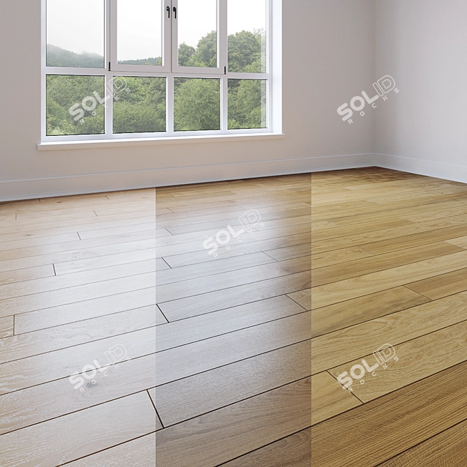  3D Wood Flooring Collection 3D model image 2