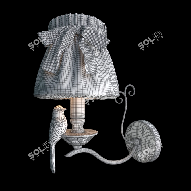 Maytoni Bird ARM013-01-W Pendant 3D model image 2