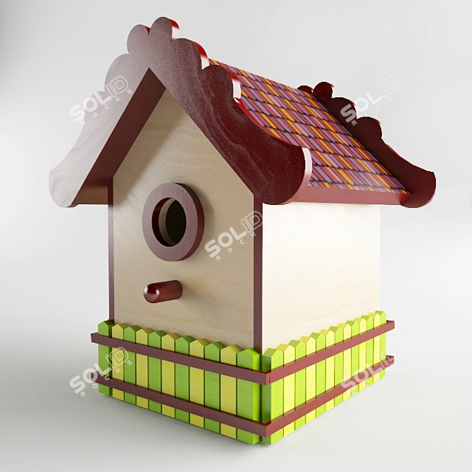 Simple and Charming Cuckoo 3D model image 1