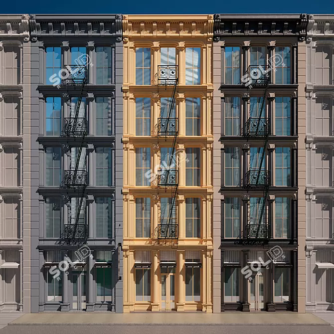 Soho Residency 3D model image 1