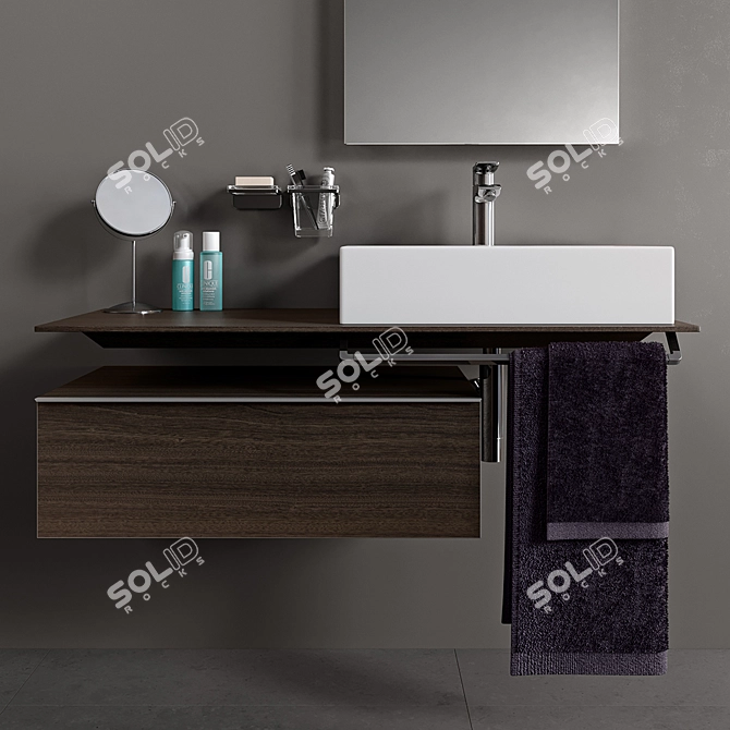 Laufen Living City Bathroom Set 3D model image 2