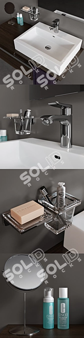 Laufen Living City Bathroom Set 3D model image 3