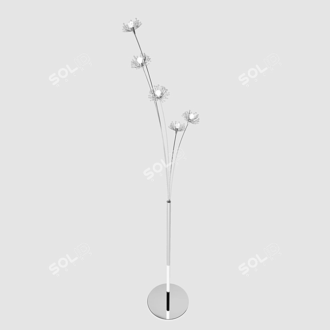 Modern LED Floor Lamp for Bedroom 3D model image 2