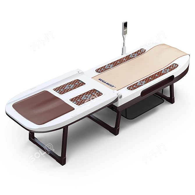 Relaxation Oasis: Massage Table 3D model image 1