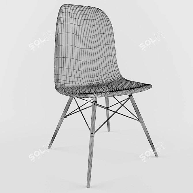 ErgoFlex Chair 3D model image 2