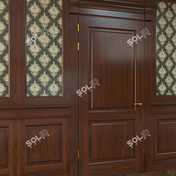 900 Door Panels Set 3D model image 2