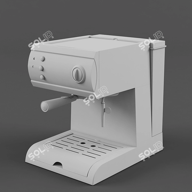 Vitek VT-1511: 15-Bar Espresso & Cappuccino Machine 3D model image 2