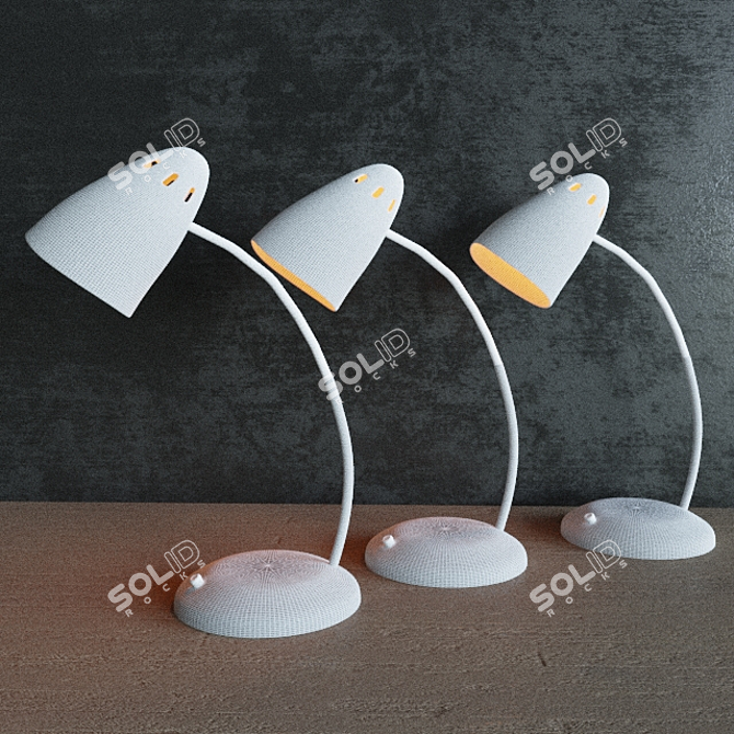 Multicolor Table Lamp 3D model image 2