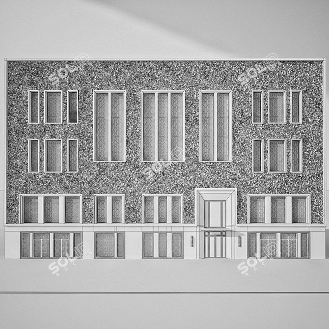 Phytowall for Building 3D model image 3