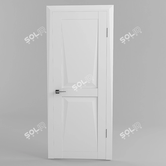 Sleek Novara Doors: Designed by Yuri Tsegla 3D model image 1