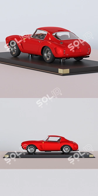 Ferrari 250GT SWB Collectible Model 3D model image 2