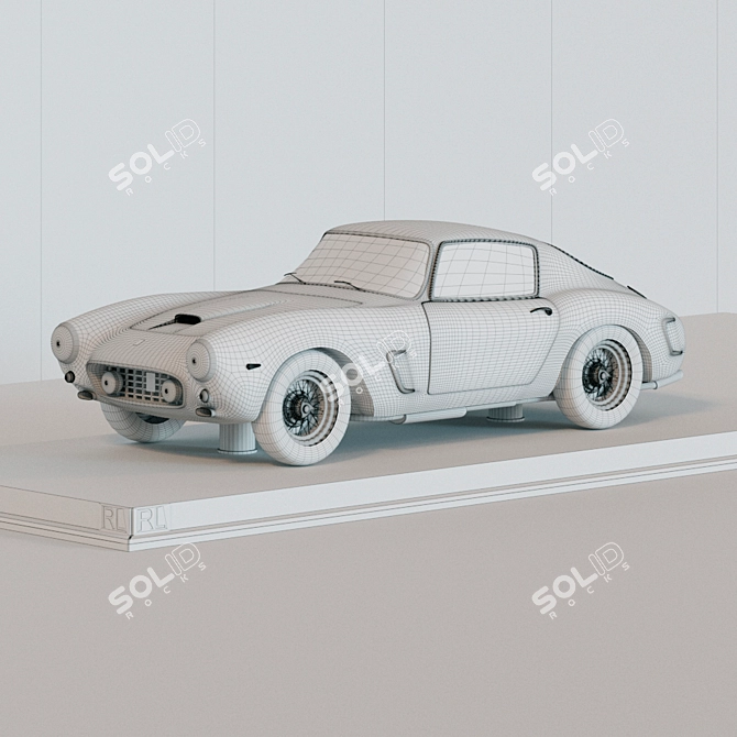 Ferrari 250GT SWB Collectible Model 3D model image 3