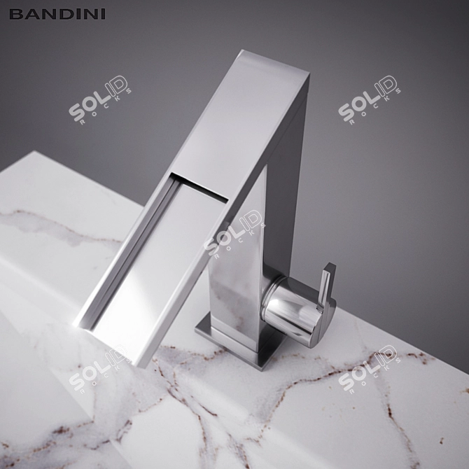 BANDINI Dive Collection Chrome Mixer 3D model image 2