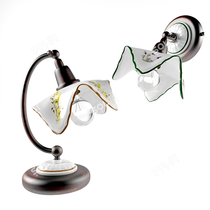 Trento Collection: Elegant Illumination 3D model image 3