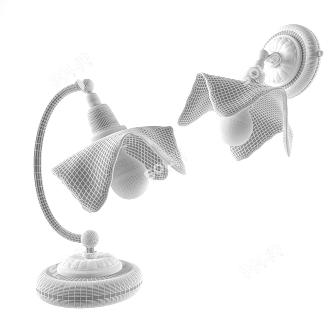 Trento Collection: Elegant Illumination 3D model image 2