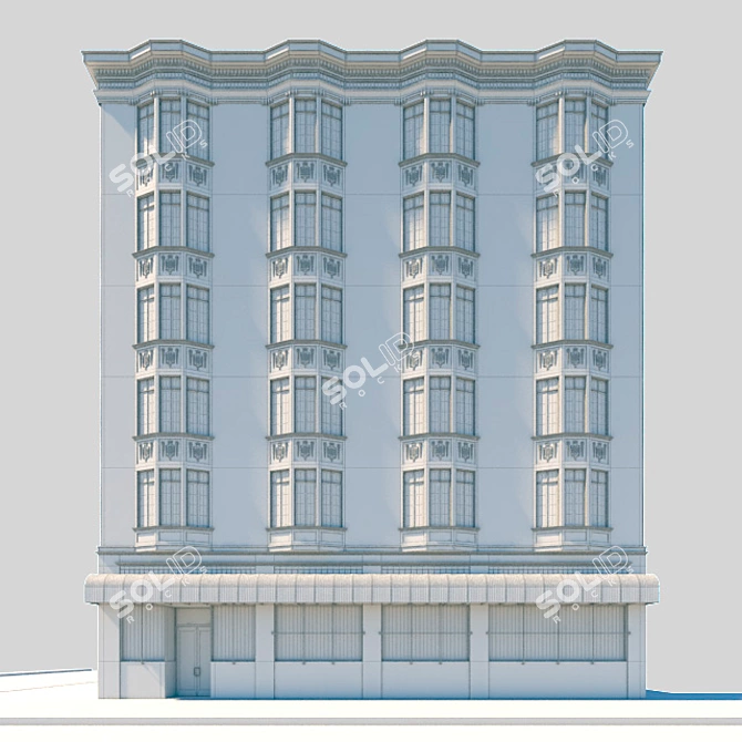 O'Farrell St SF Building 3D model image 3