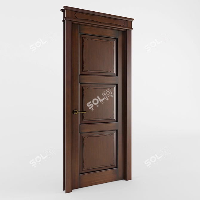 Volhovets Tuscany Dark Oak 3D model image 1