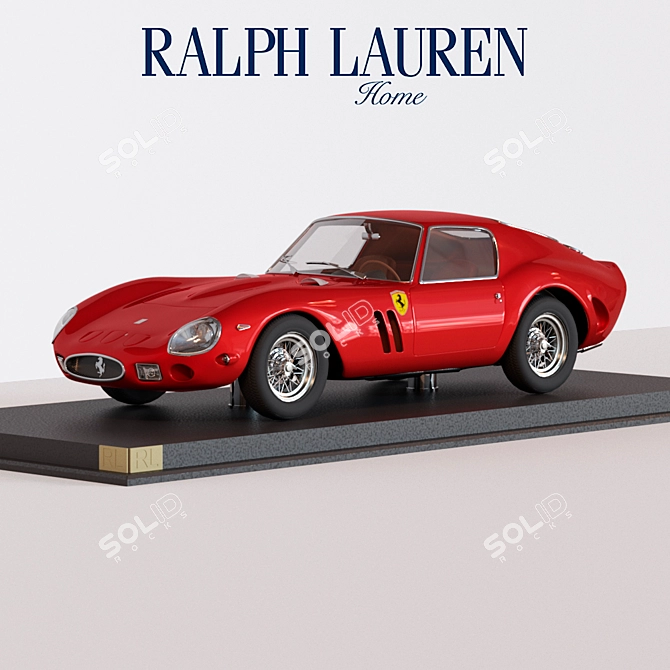 Exquisite Ferrari 250 GTO Collector's Model 3D model image 1