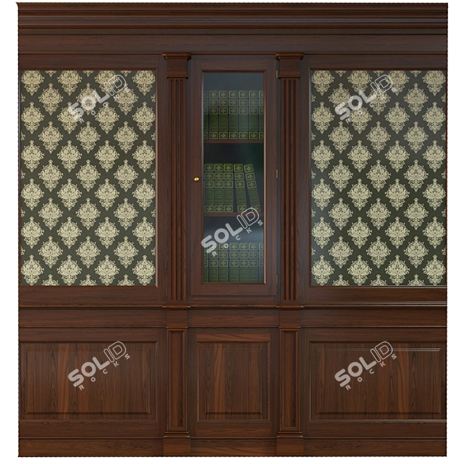 Custom Built-in Wardrobe 3D model image 1