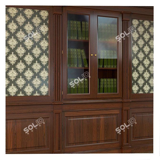 Built-In Wardrobe Set 3D model image 2