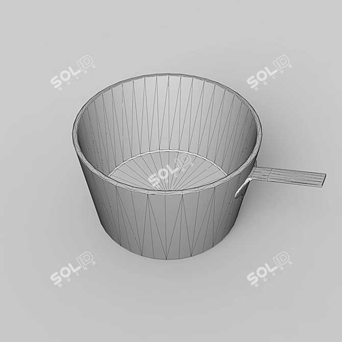 Virtual Reality Dirty Pot 3D Model 3D model image 3