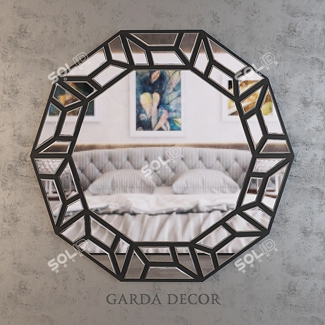 Garda Decor Mirror - Enhance Your Interior 3D model image 1