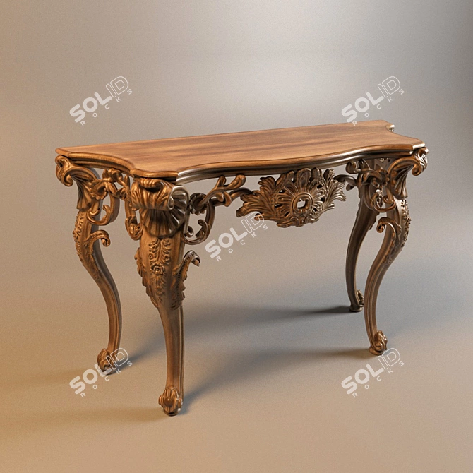 Roberto Giovannini Art Console 3D model image 1