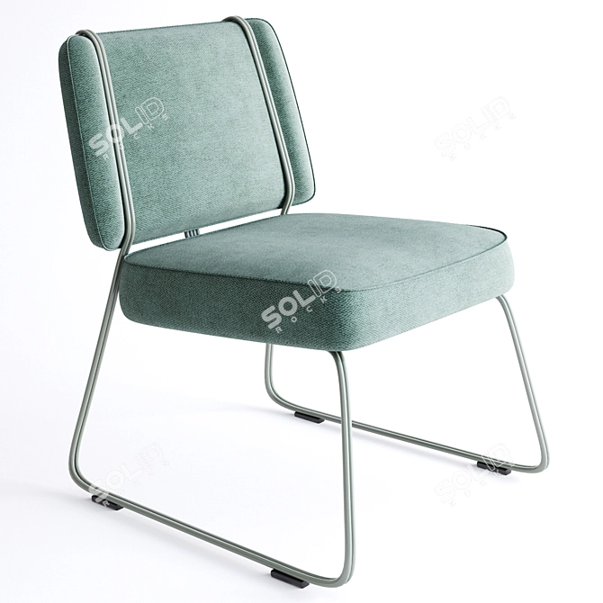 Elegant Johanson Frankie EC Chair 3D model image 1