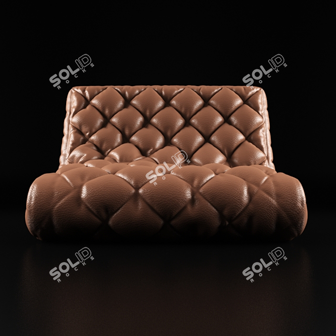 Cozy Comfort Soft Sofa 3D model image 2