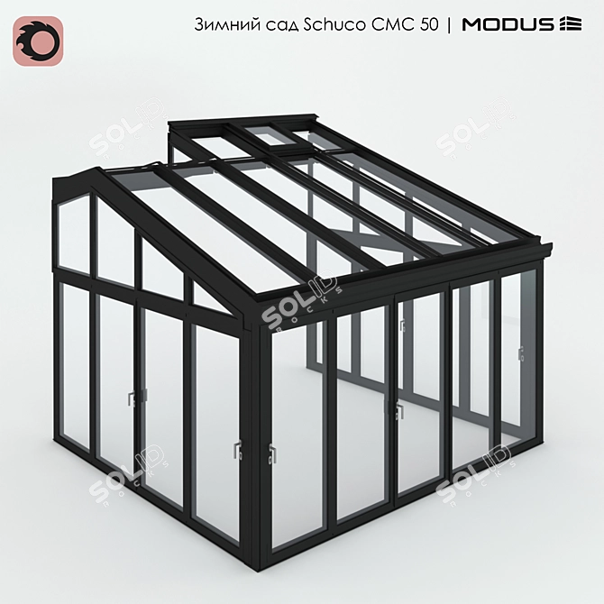 Winter Garden Oasis: CMC 50 MODUS Upgrade 3D model image 1