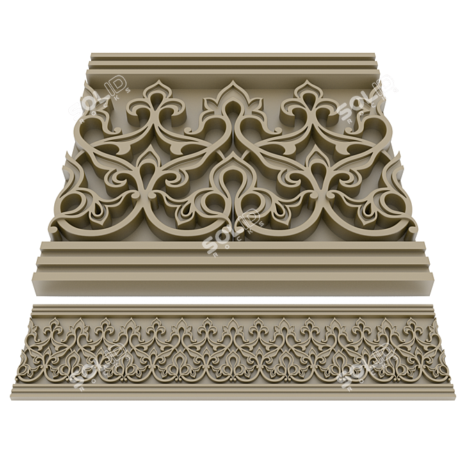Arabesque Interior Design 3D model image 2