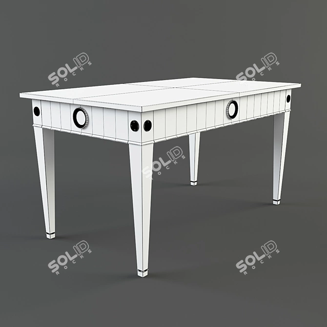 Moissonnier L XVI Square Table - Ref654 3D model image 3