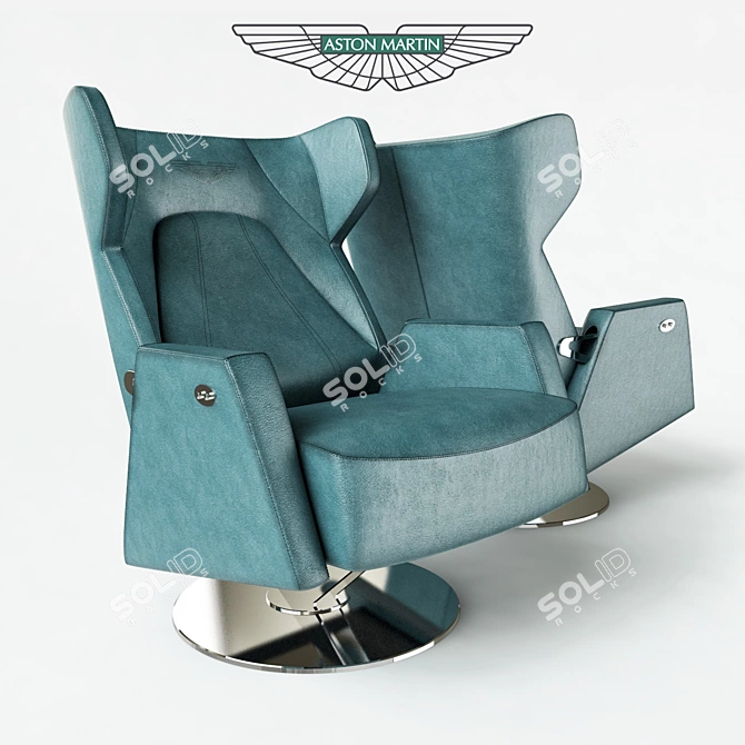 Luxury Formitalia Aston Martin Chair 3D model image 1