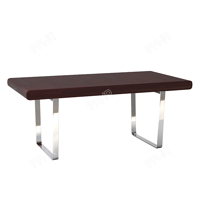 Pusha Exclusive Dining Table 3D model image 1