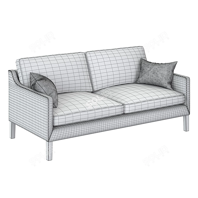 Corona Render Open Stack Sofa 3D model image 3