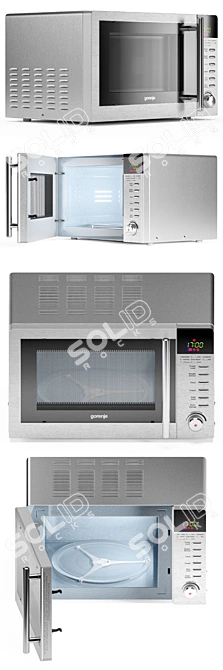 GORENJE MO-17 DE - Compact and Efficient Microwave 3D model image 2