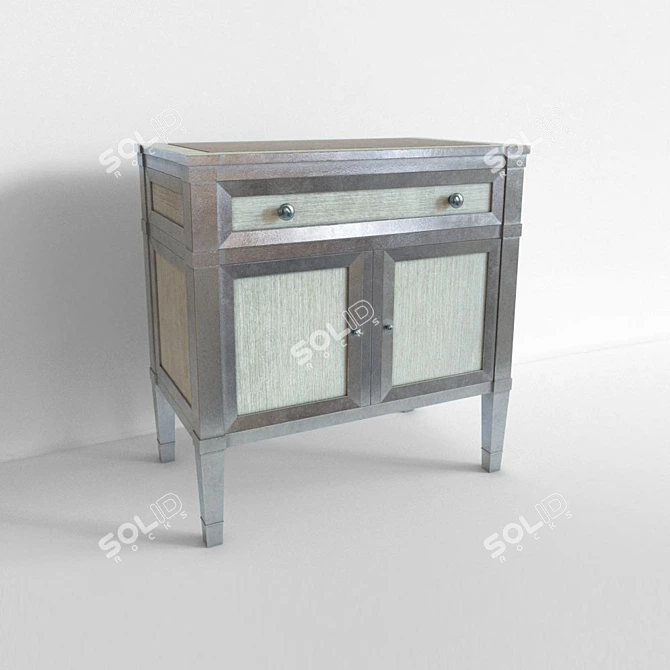 Buona Notte Bedside Table 3D model image 1