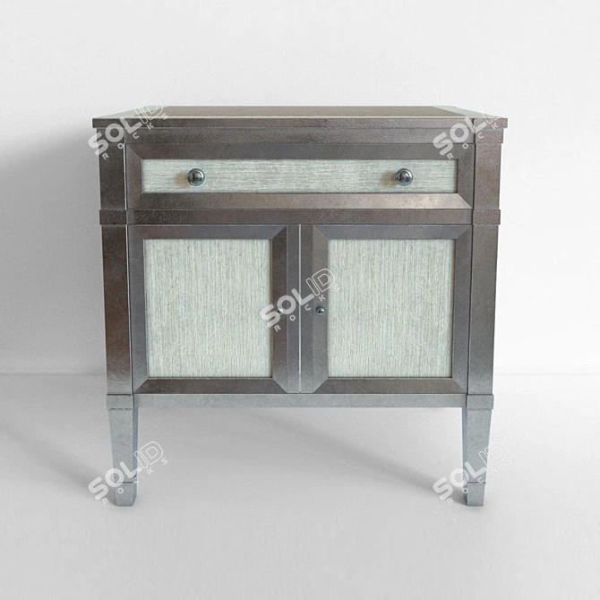 Buona Notte Bedside Table 3D model image 2