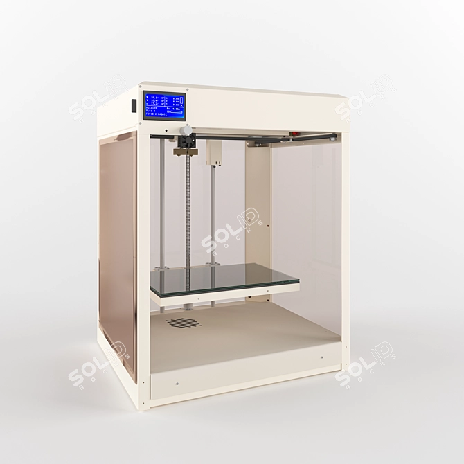3D Techno Dual Extruder 3D Printer 3D model image 1