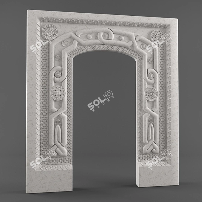 Medieval Citadel Portal: Mangup-Kale 3D model image 1