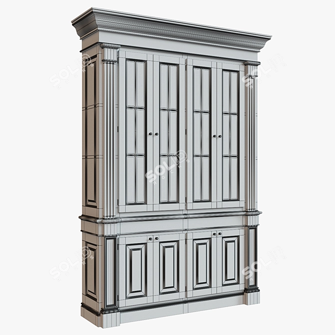 Built-in Wardrobe Kit - 1800mm 3D model image 2