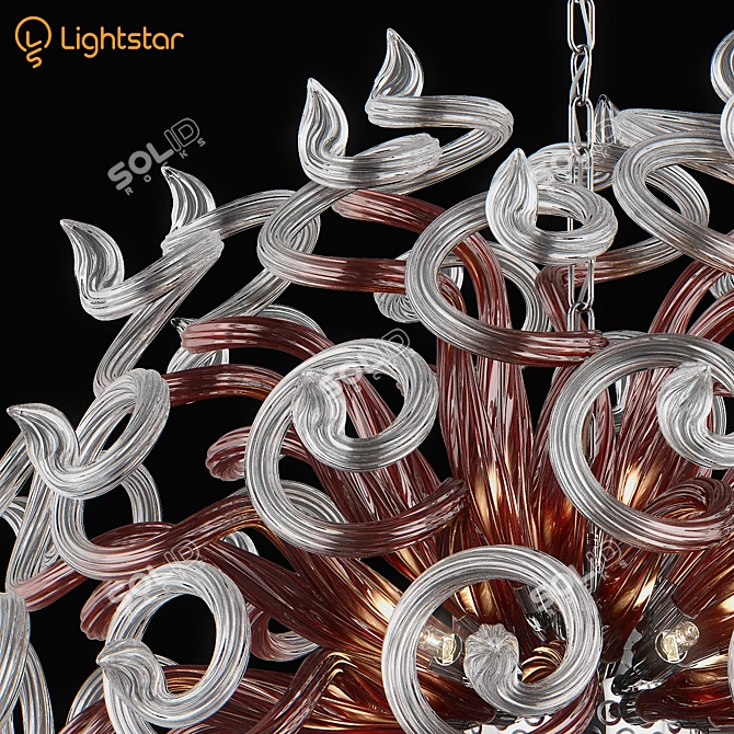 Medusa Pendant Light: Elegant and Versatile 3D model image 2