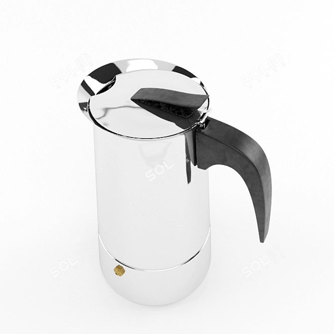 Kamilla Geyser Coffee Maker 3D model image 3