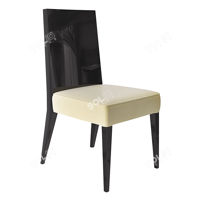 Pusha Exclusive Chair: Modern Italian Design 3D model image 1