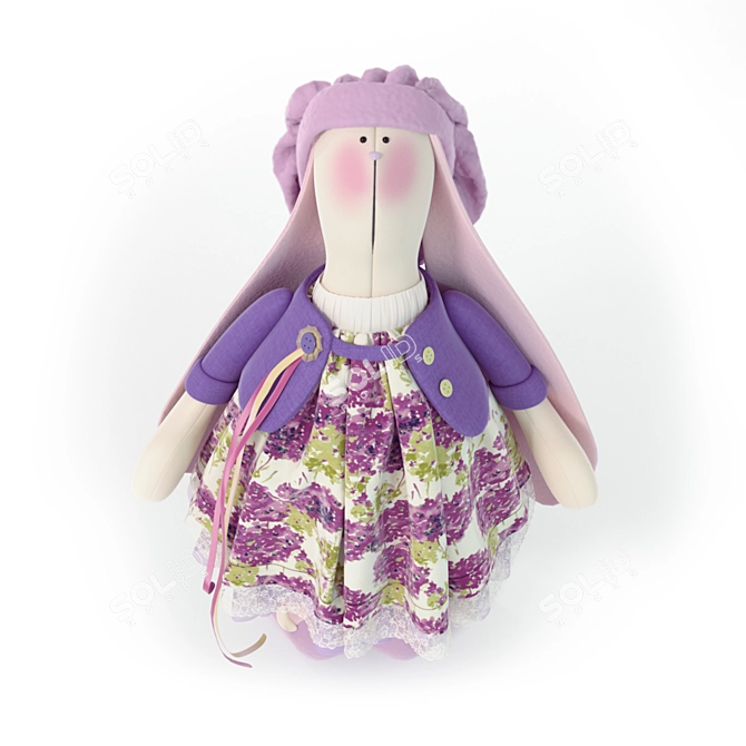 Tilda Hare Doll - Heartwarming Addition 3D model image 3