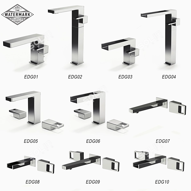 Geometry Perfected: Watermark EDGE Series 3D model image 1