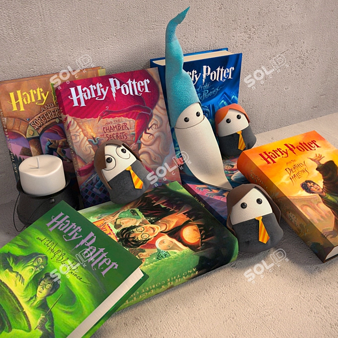 Magical Adventures of Harry Potter 3D model image 3