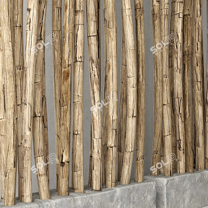 Natural Branches for Decor 3D model image 2