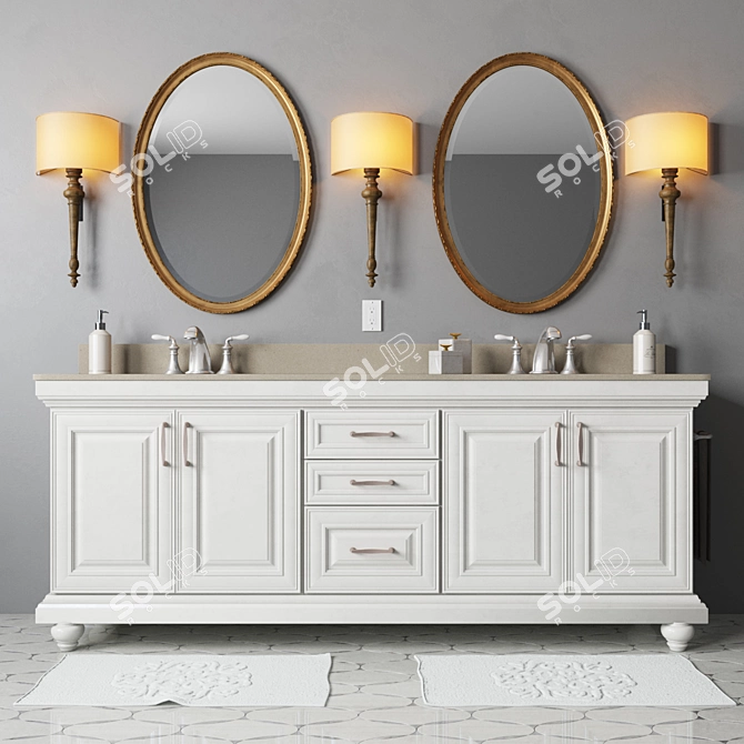 Spencer Woodmark Bathroom Furniture 3D model image 1