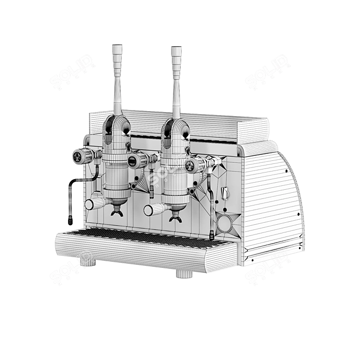 Victoria Arduino Athena Leva Espresso Machine 3D model image 3